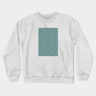 Simple Fern Pattern Crewneck Sweatshirt